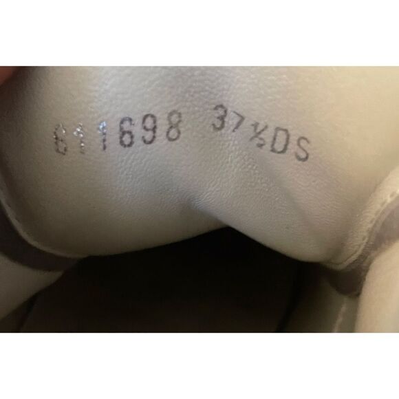 Alexander McQueen OVERSIZE LEATHER TRAINERS Size 37.5 - Picture 8 of 10